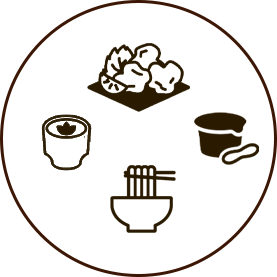 豊富なサイドメニュー