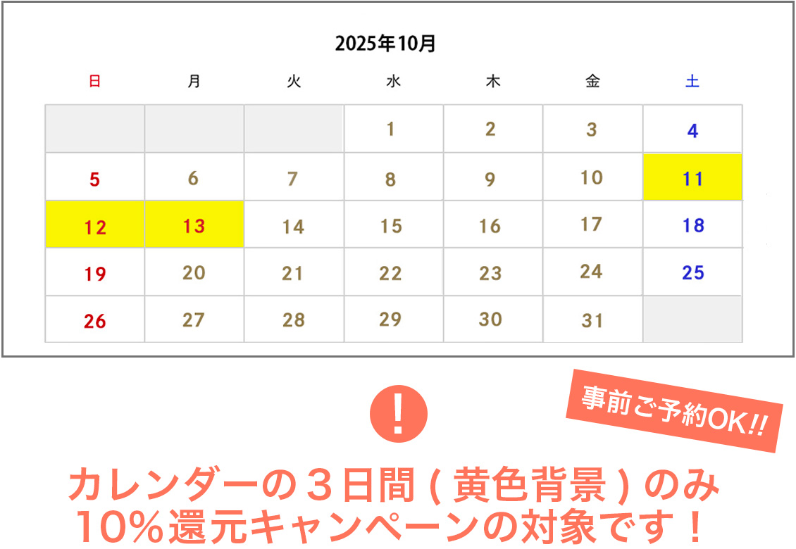 お届け日時画面