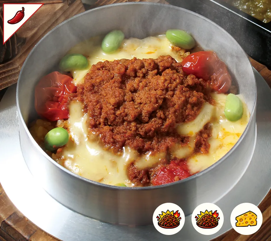 タコスミート釜飯肉倍